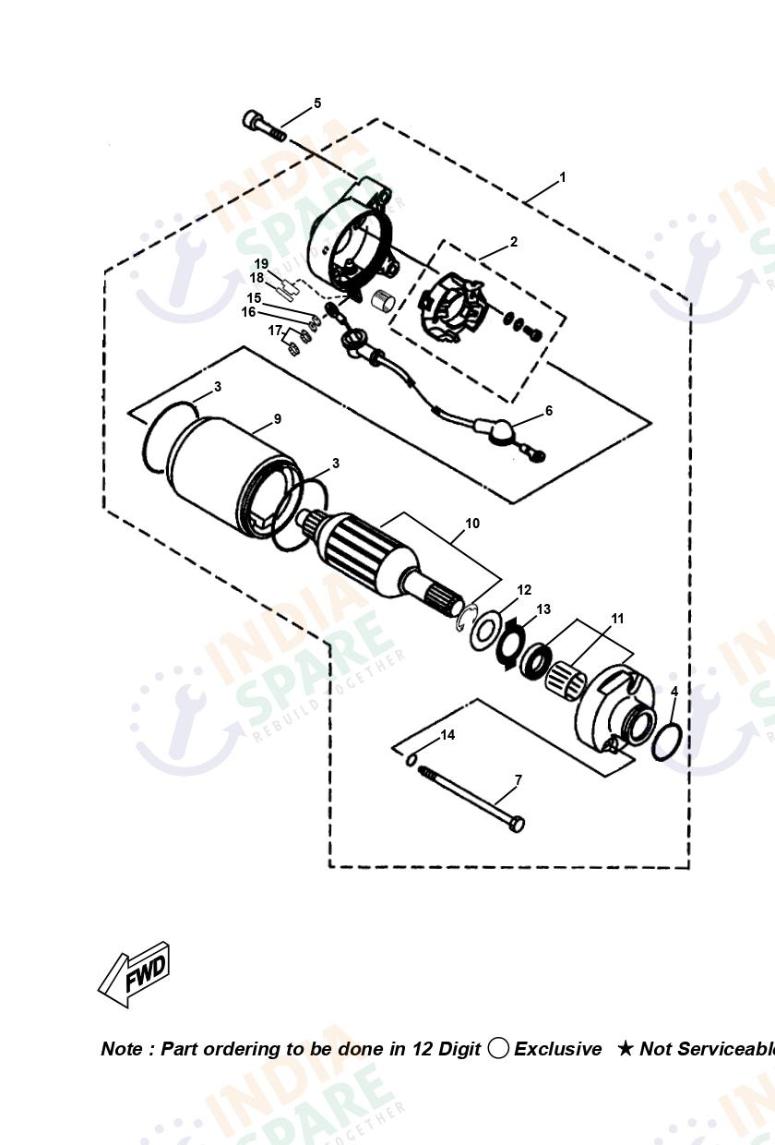 STARTING MOTOR